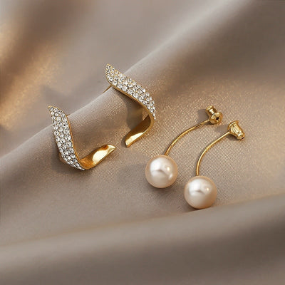 Aretes de Perla en Oro