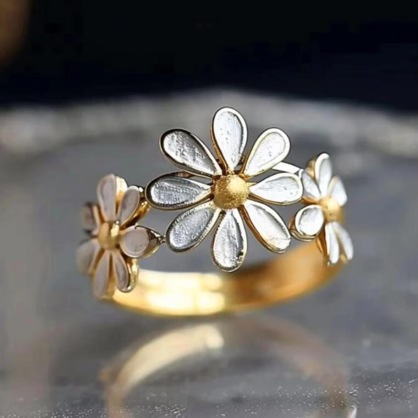 Anillo Daisy Vintage