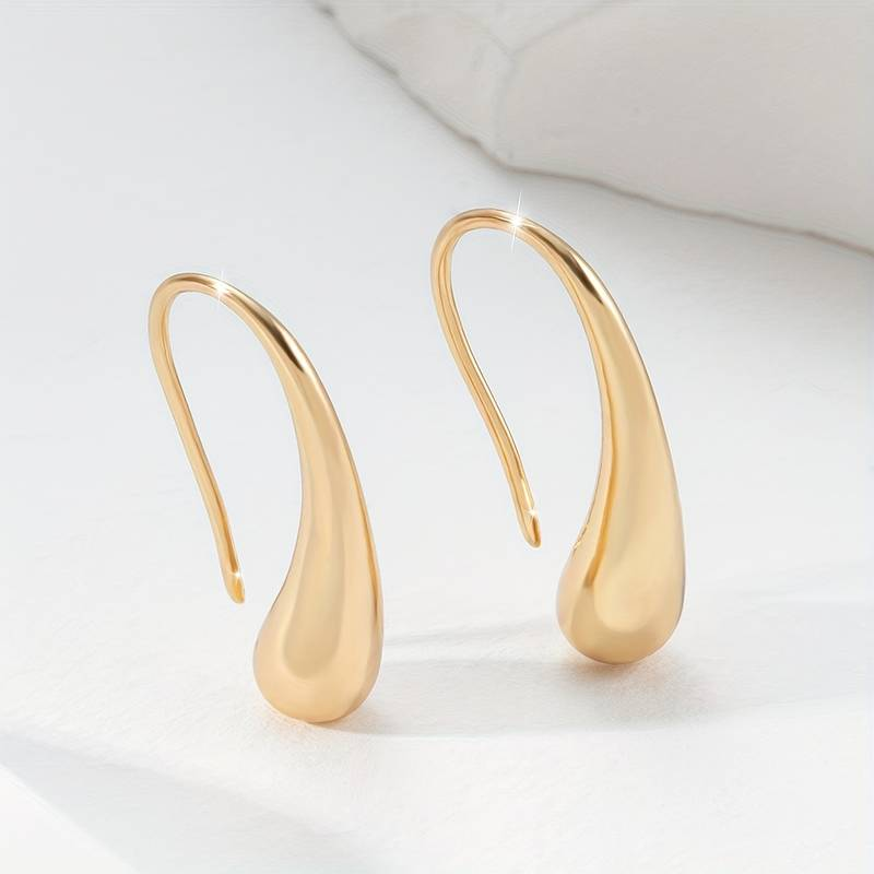 Aretes Gota Dorada